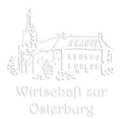 Wirtschaft zur Osterburg in Weida Logo
